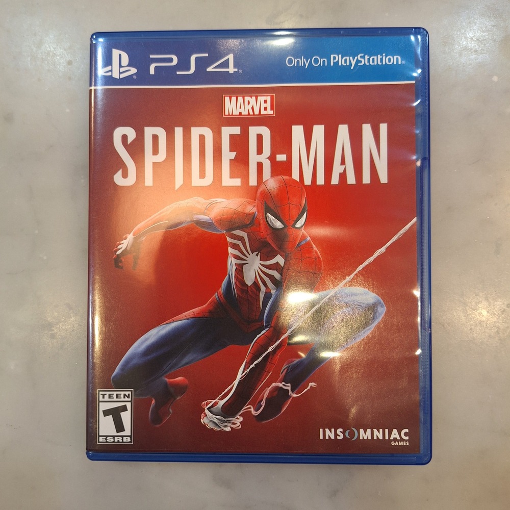 Sony Marvel Spider-Man Video Game PS4 Action Adventure Insomniac Games Untested